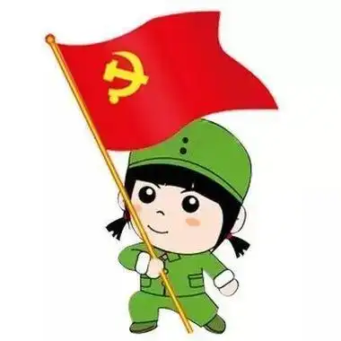 革命红色主题简笔画