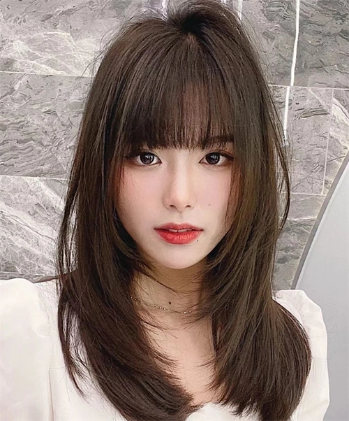 法式空气刘海 轻松瘦脸减龄