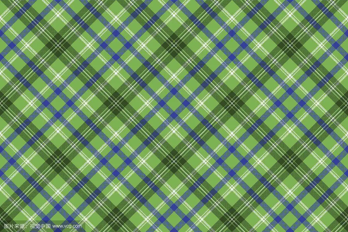绿色格子格子无缝像素图案