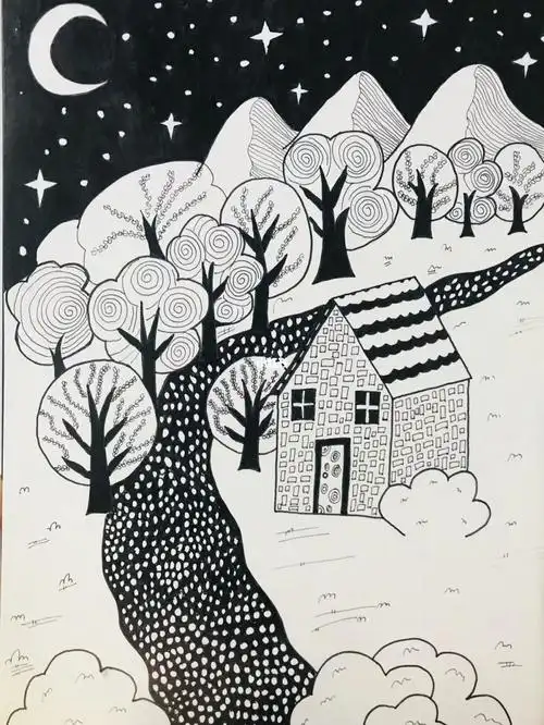 线描画新手来喽