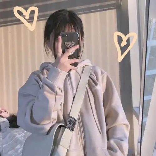 中长加厚开衫卫衣