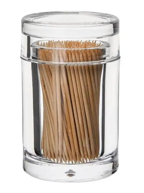 牙签餐厅可爱创意蛋形加厚客厅家用透明酒店牙签盒