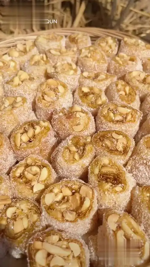 电白特产猫屎糖花生椰蓉软糖 旦场猫屎糖 猫屎糖 茂名美食 吃货小胡猫