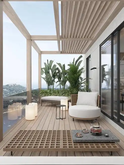 2021年封阳台效果图落地阳台窗这么设计才好看