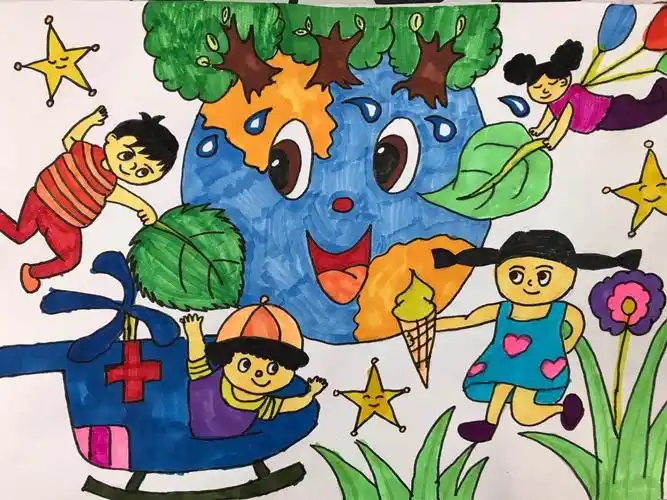 孩子心中的地球妈妈