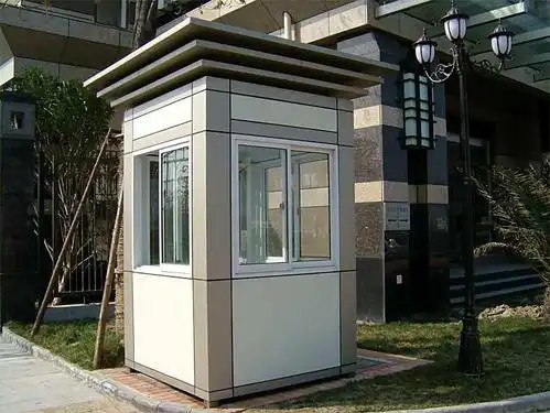 铝塑板岗亭的标配