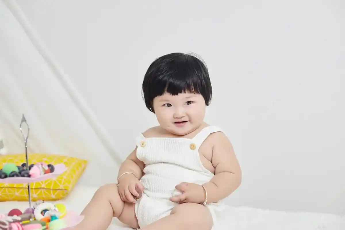 周岁照 #宝宝写真 - 抖音
