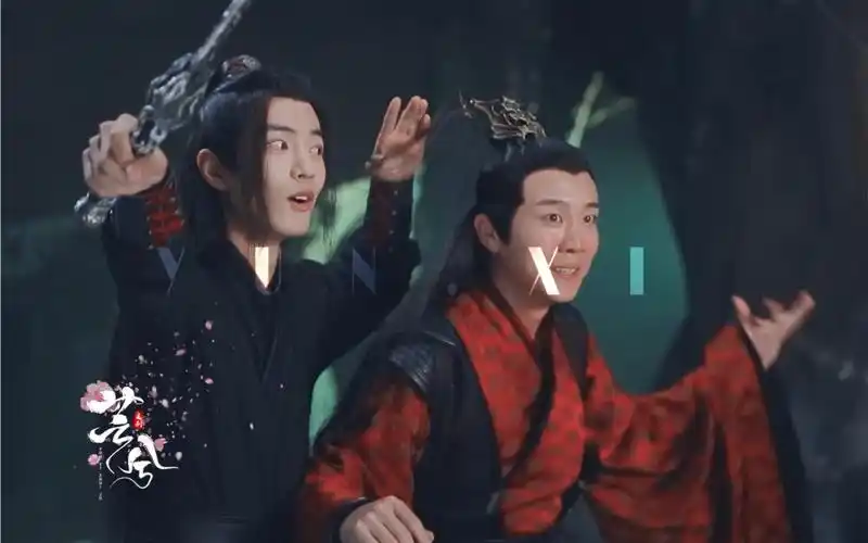 【陈情令时间线花絮】2018年7月15日魏无羡在玄武洞挟持温晁的花絮