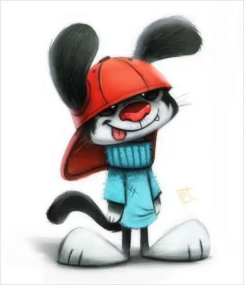 piper thibodeau可爱的卡通动物角色设计3_心灵插画馆