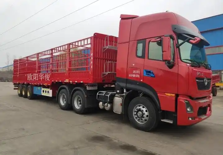 哪里可以买到便宜轻量化13米仓栏半挂车