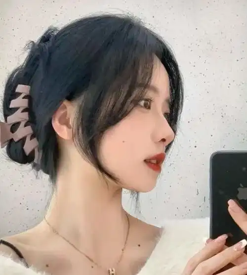 手把手教你修剪法式八字刘海简单易上手超级修饰脸型