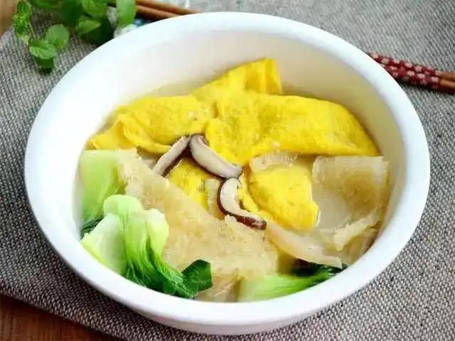 三鲜蛋饺汤