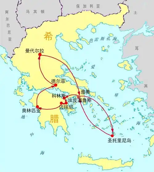 希腊一西方文明发源地