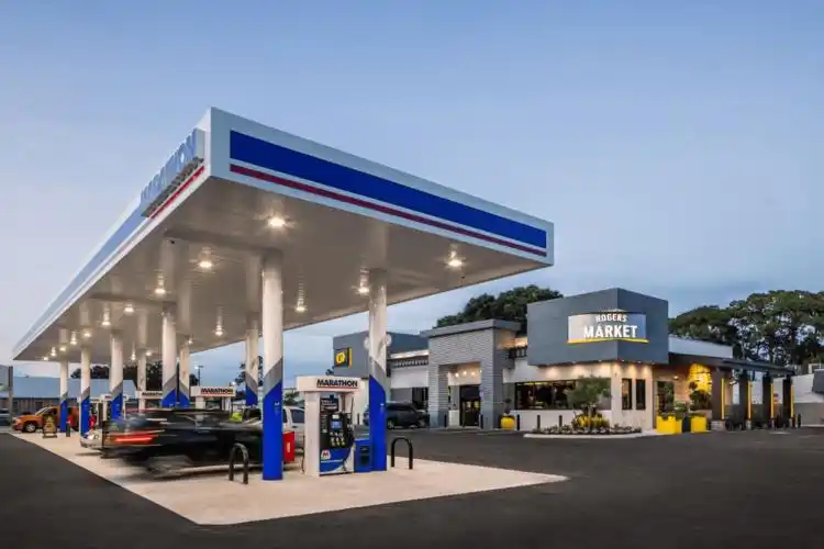 加油站高档美食是怎么样子的美国最时髦的便利店