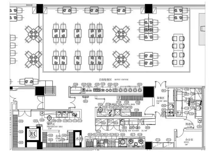 深圳酒楼餐饮厨房设计