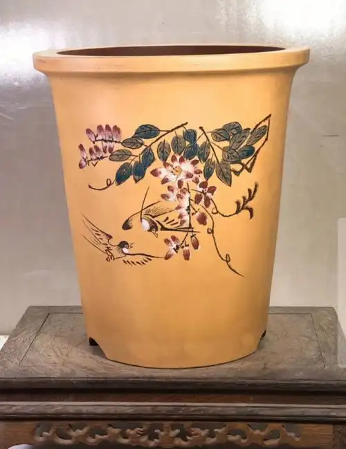 兰花盆 介绍:种盆景盆栽都合适 有用过痕迹_好物推荐_盆栽_花盆_盆景