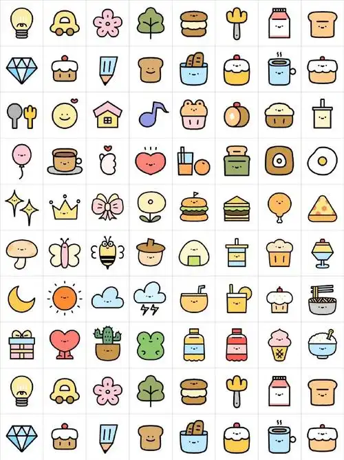 各种图案简笔画大合集!再也不怕画什么了#绘画参考##简笔画