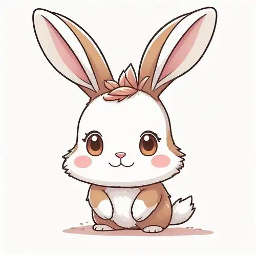 谁能拒绝这么可爱的兔子头像🐰 谁能拒绝一只这么可爱的小兔子当