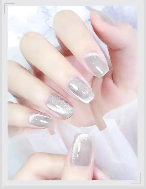 kasi晶石猫眼光疗指甲油胶2021年新款网红冰透极光宽猫眼美甲 rb048