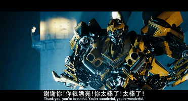 变形金刚大黄蜂汽车人战士gif动图_动态图_表情包下载_soogif