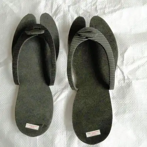 便宜人字拖鞋 监狱拖鞋支持订制批量更优惠囚犯男女一字面13mm