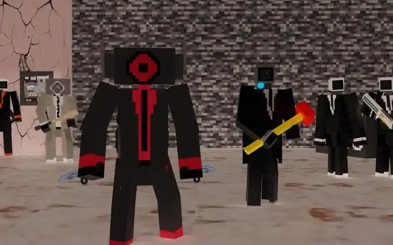 toilet 67 minecraft animation 1-4合集【我的世界版】-hl内鬼小黑