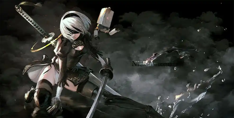 尼尔机械纪元高清壁纸2b姐姐我的爱