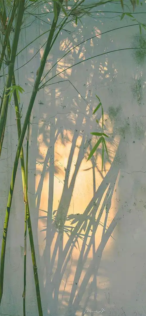 绿色系手机壁纸好喜欢啊