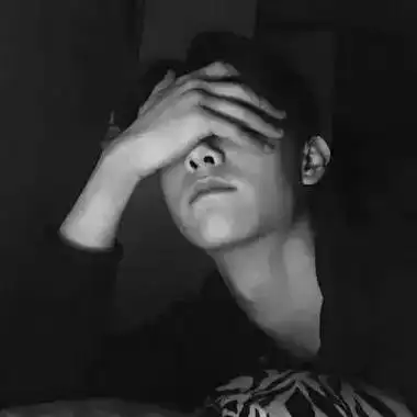 黑白堕落男头伤感,男生头像图片