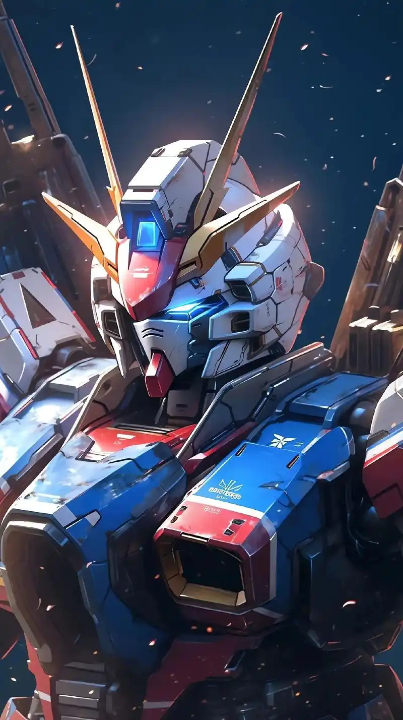 来近距离感受高达的压迫感吧.#高达 #机甲 #高清壁