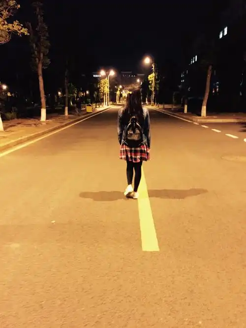 你恰巧长成我喜欢的模样 街灯下 你的背影好长好长 面庞上 你的眸子