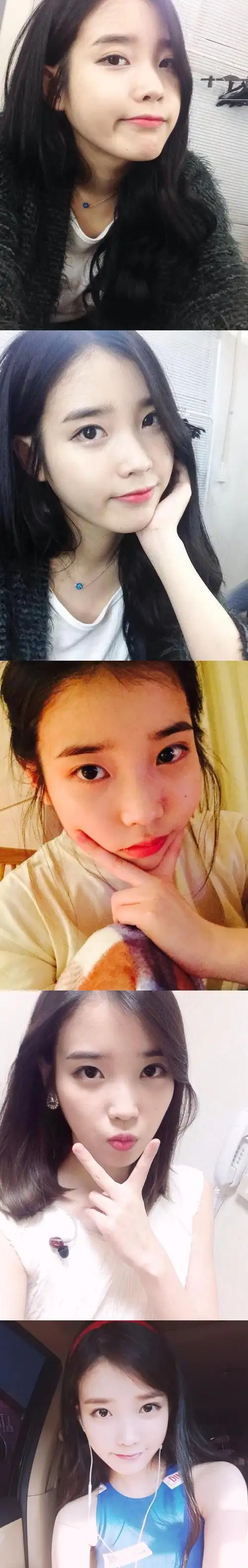 [iu][分享]161210 iu自拍合集大放送 甜度爆表