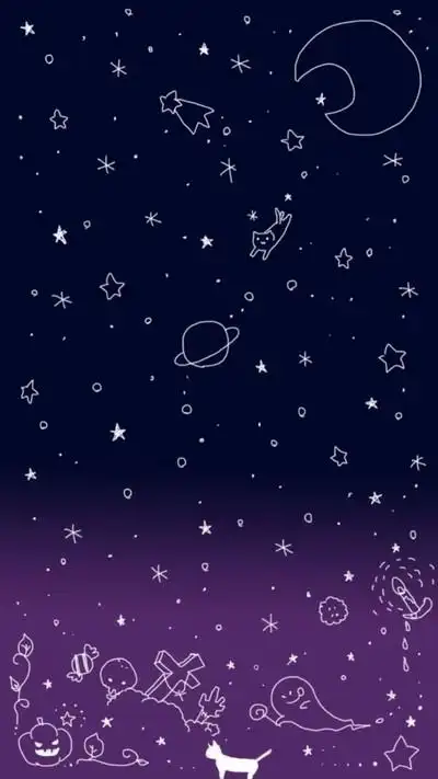 星空壁纸qq皮肤深色