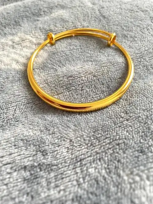 jia黄金手镯沙金