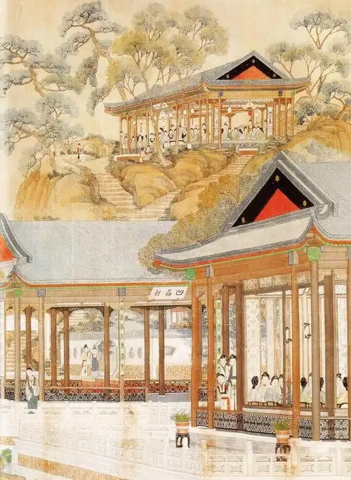 「赏析」丨古建,古画与古诗_教育平台_教育新闻 - 265学校教育网