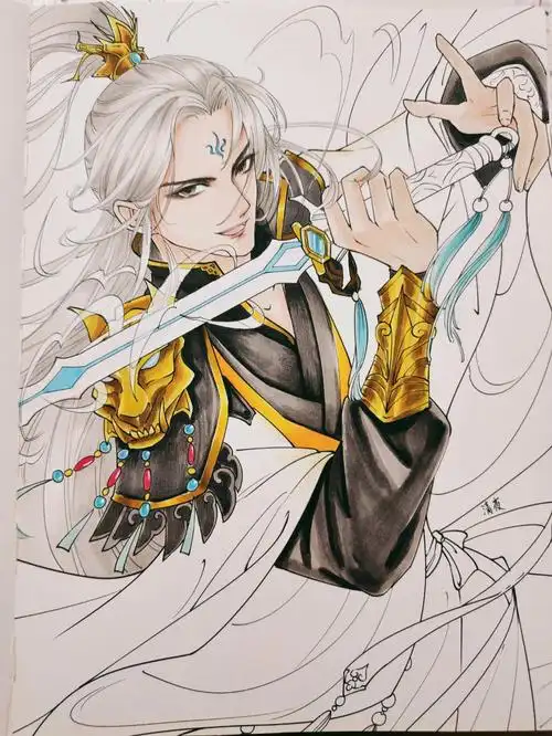 涂色封神榜黄天化