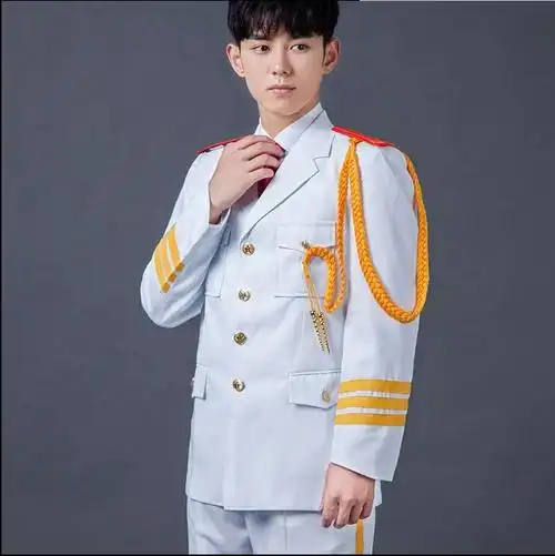 军鼓服装套装管乐队升旗手军装演出男女仪仗队国旗班合唱礼服学生