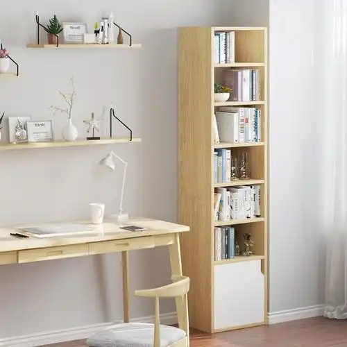 小书架夹缝书柜30cm20公分厘米宽长落地收纳角落书架