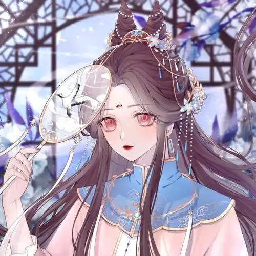 女头像手绘古风