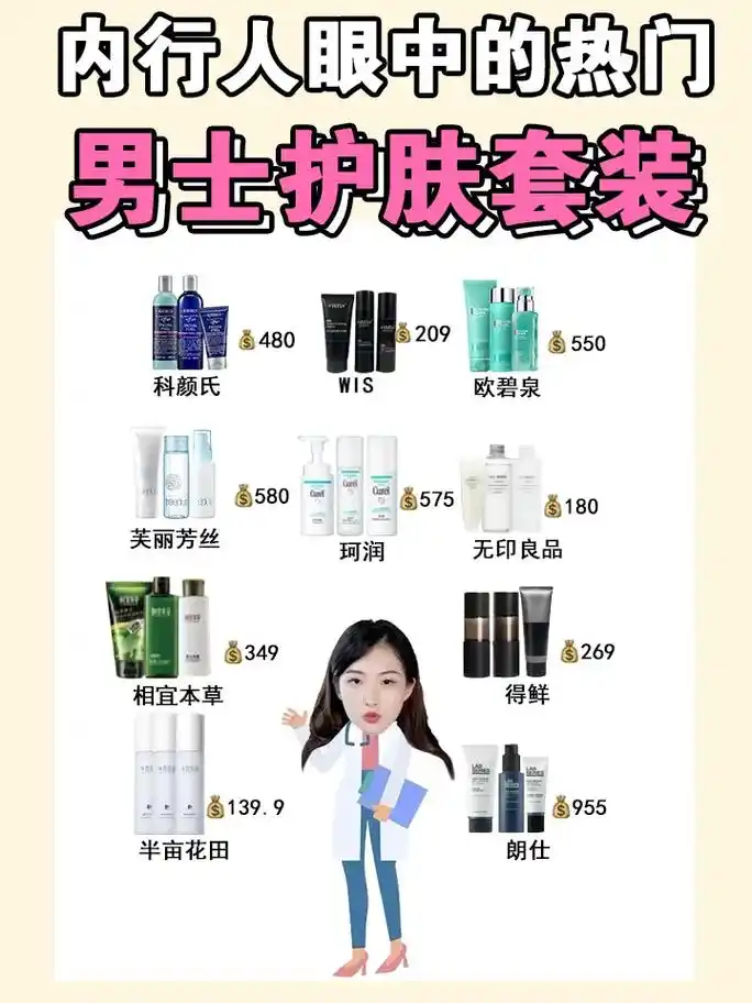男士护肤三件套,男士护肤套装排行榜前十名全是干 - 抖音