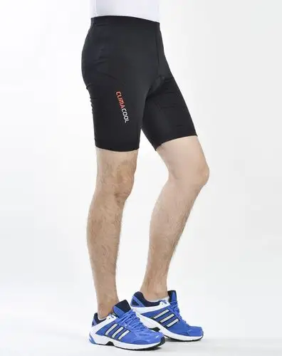 阿迪达斯 男款黑色紧身短裤 训练系列