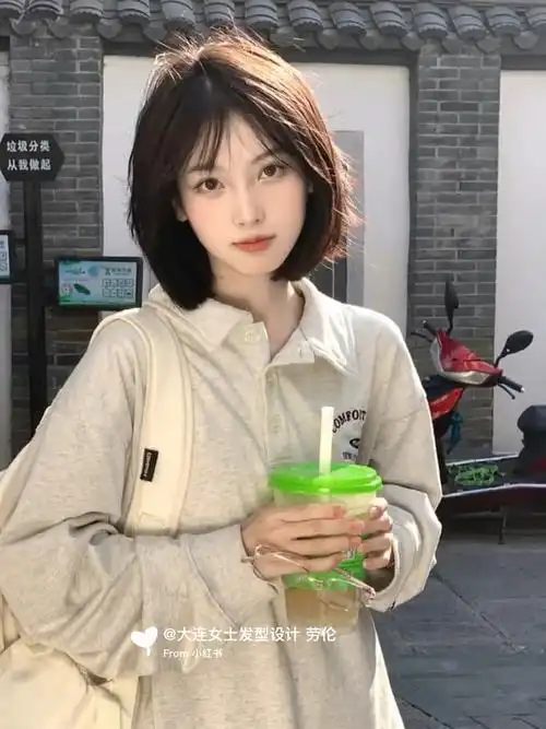 圆脸发型推荐 女生初恋短发 减龄显脸小发型|||2021最97少女感初恋