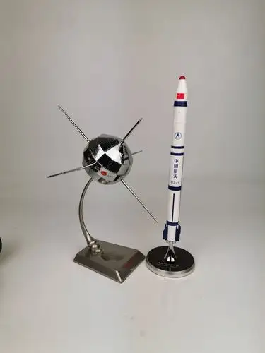 模型东方红卫星1号仿真长征火箭合金成品其他模型玩具