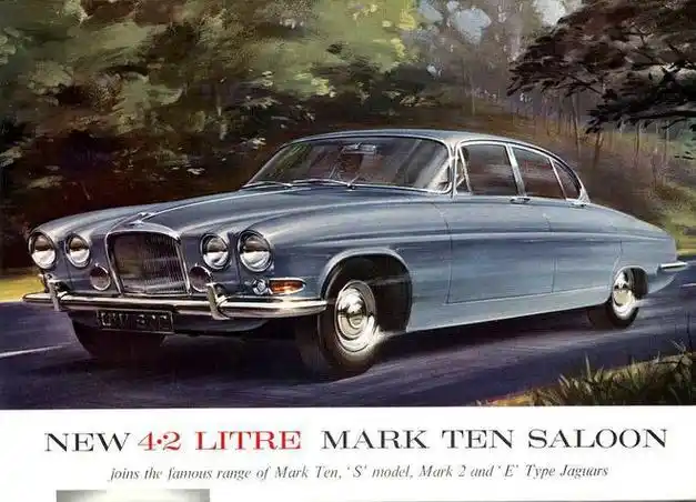 1960年代的豪华优雅宽大的捷豹jaguarmkx