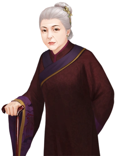 免扣古风人物女立绘