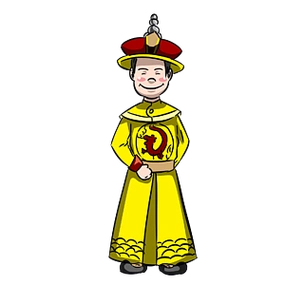 清朝皇帝卡通形象可商用元素【镜头合集】参观游览人群故宫人流限流