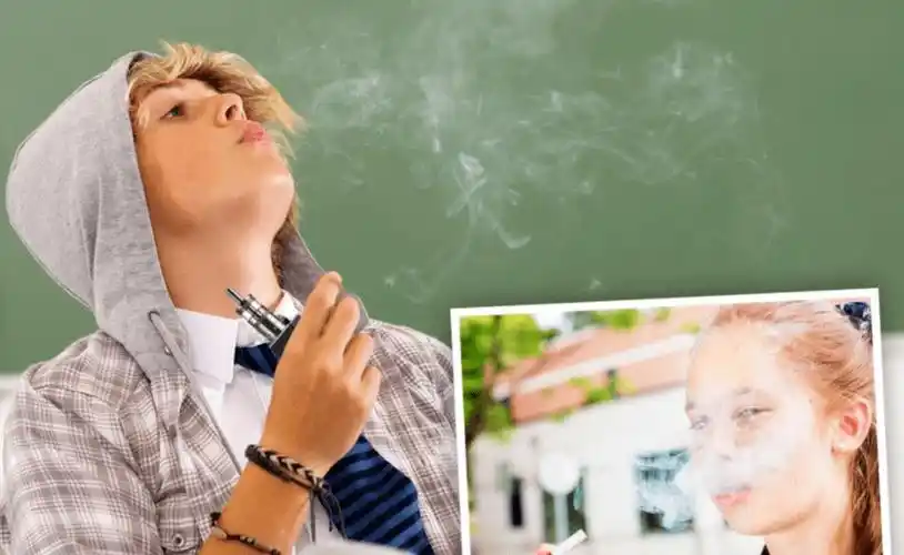 西澳小学生吸电子烟数量惊人电子烟在小学校园里越来越普遍对孩子的