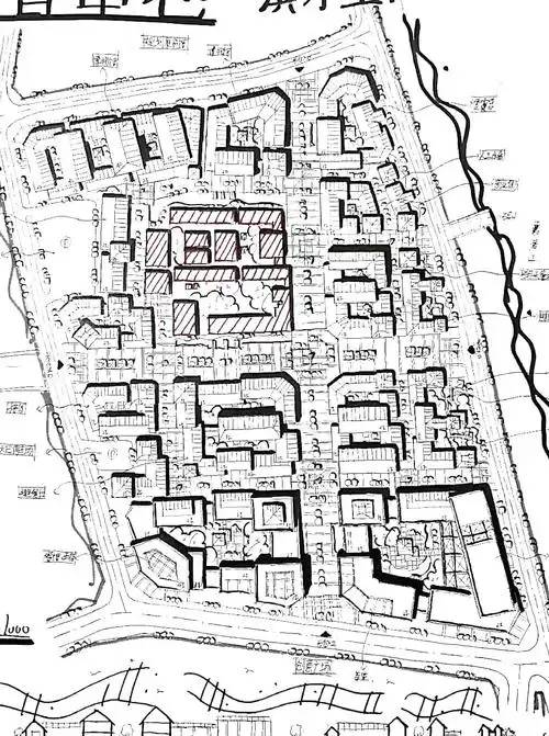 规划快题专题商业街篇上篇传统商业街画法的那些小心思