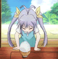 悠哉日常大王跳开心动漫二次元gif动图_动态图_表情包下载_soogif