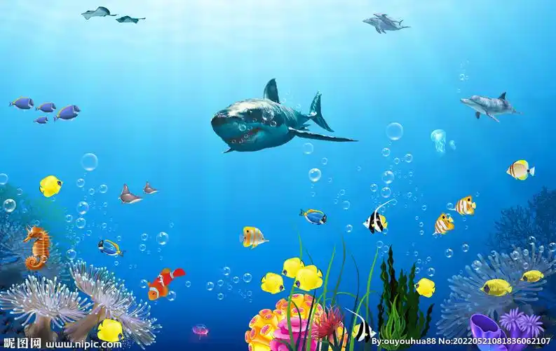 海底素材图片